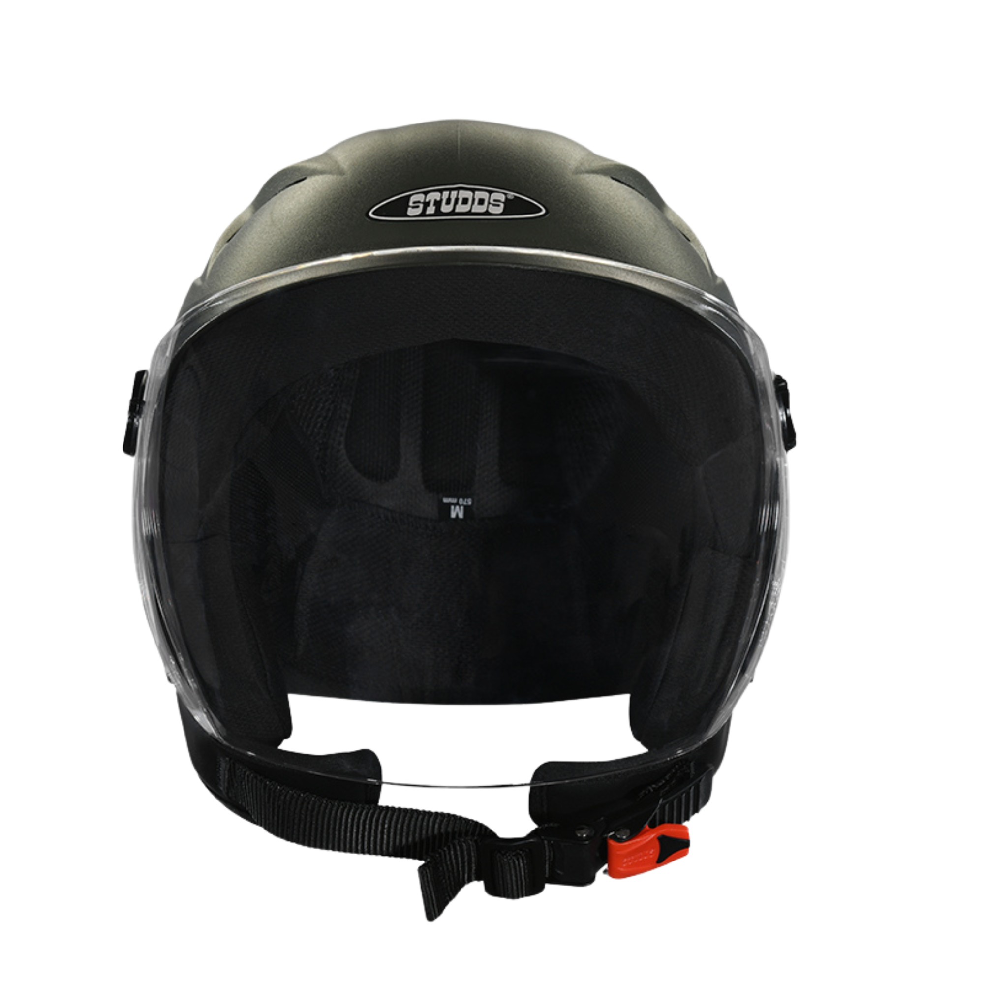 Studds Ray Military Green L Helmet Ant Mascot