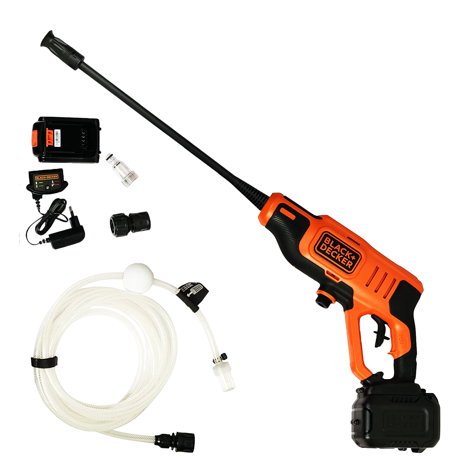 Black Decker Cordless High Pressure Washer Water Jet Cleaner