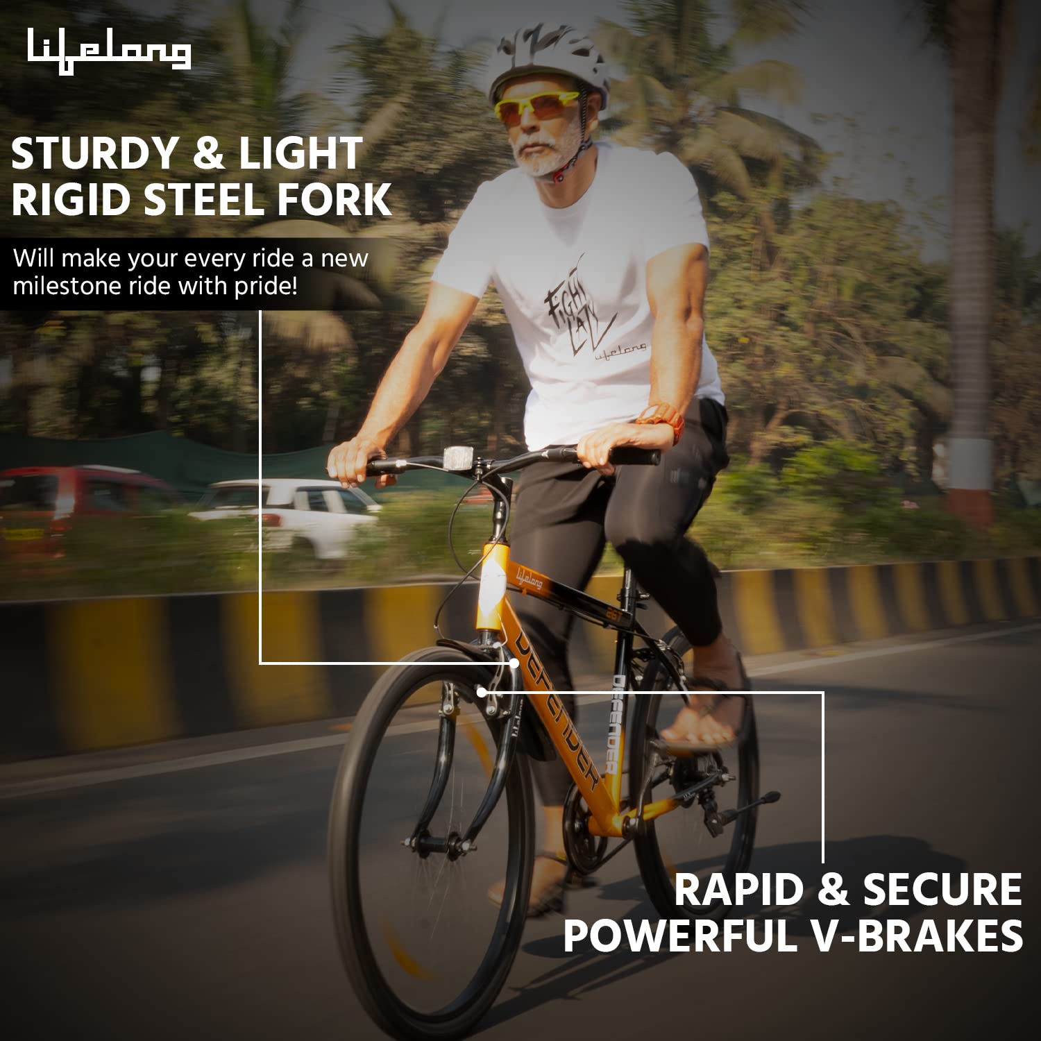 MTB with Rigid Fork 26T Mountain Bikes Speed Cycle, 18 inches Ideal for 14+  Years Black)